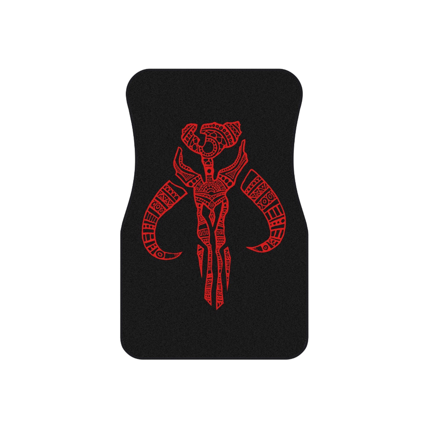 Decorative Mythosaur_red - Custom Car Mats (Set of 4) - Unique Red Design for Automotive Aficionados, Perfect for Gifts, Stylish Floor Mats