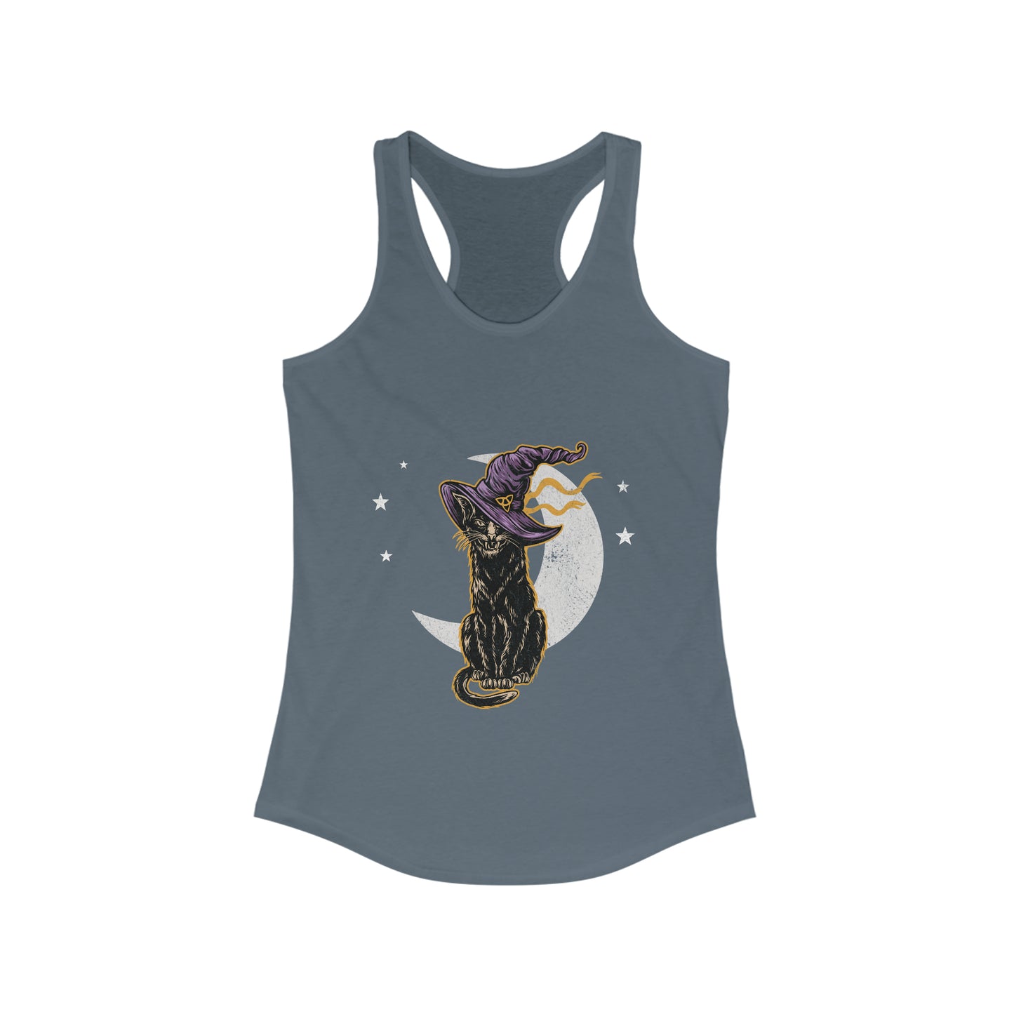 Witchy Cat - Women's Ideal Racerback Tank