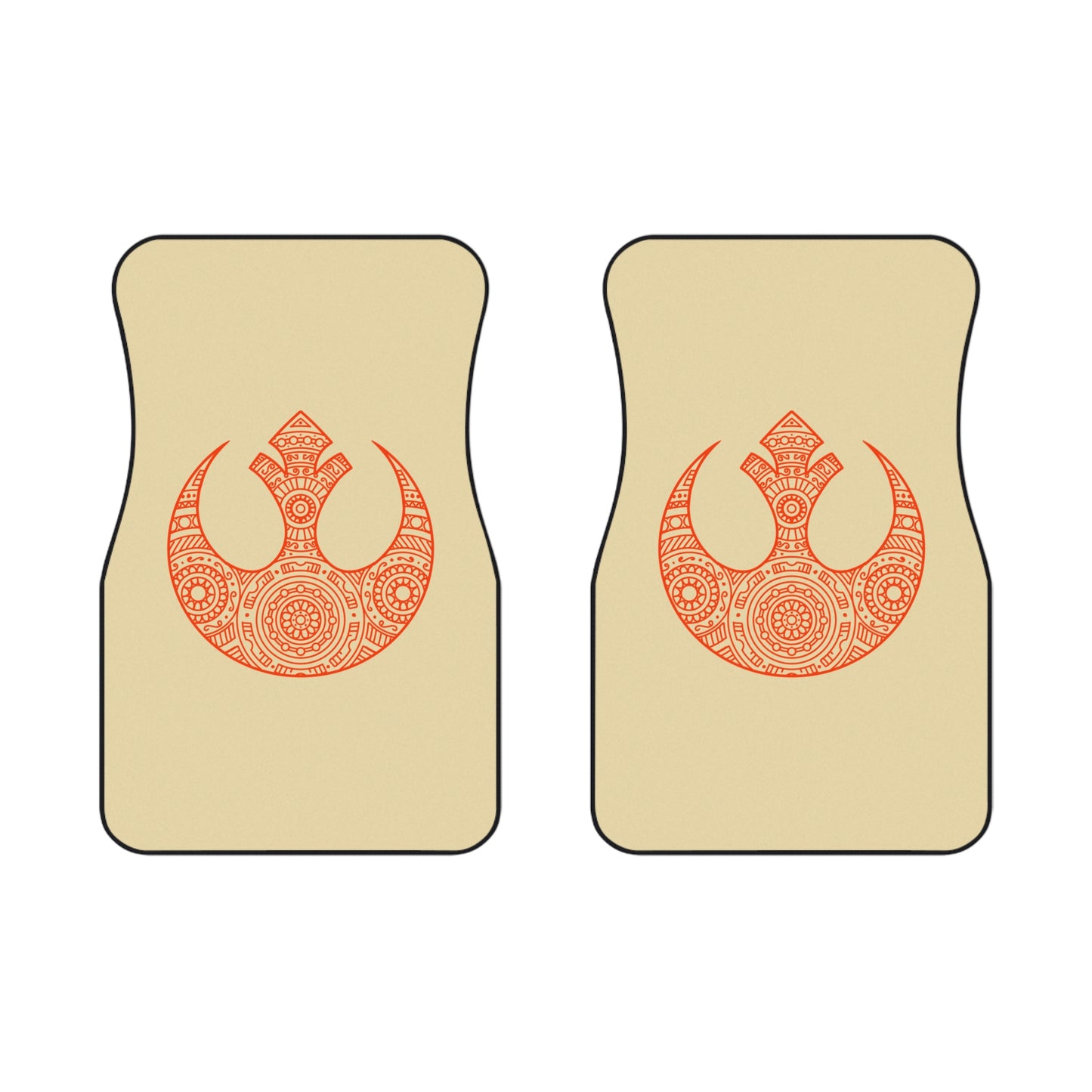 Rebel Alliance Mandala - Car Mats (2x Front)