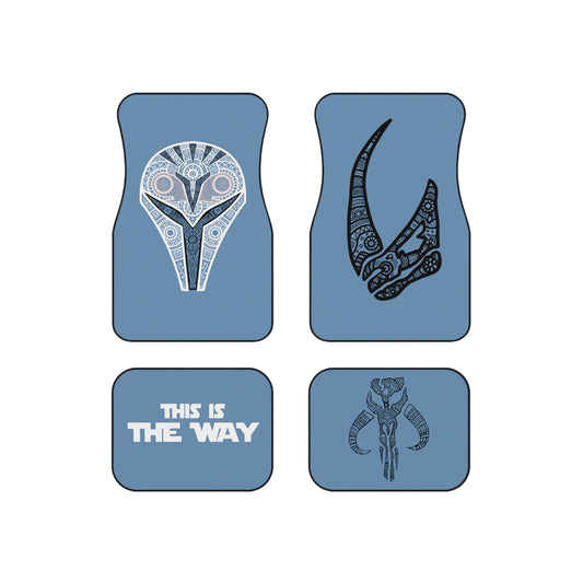 Mandolorian Decorative - Car Mats (Set of 4)