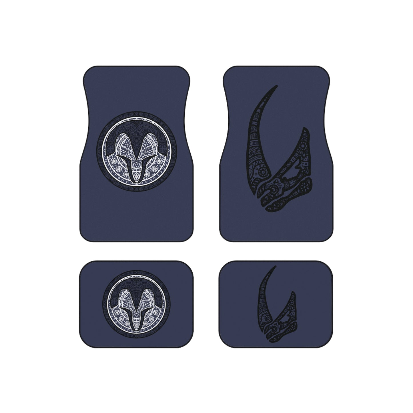 Night Owl and Mudhorn - Car Mats (Set of 4)