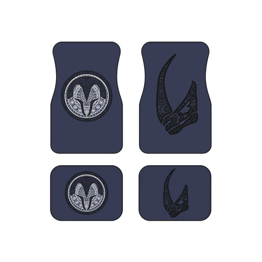 Night Owl and Mudhorn - Car Mats (Set of 4)