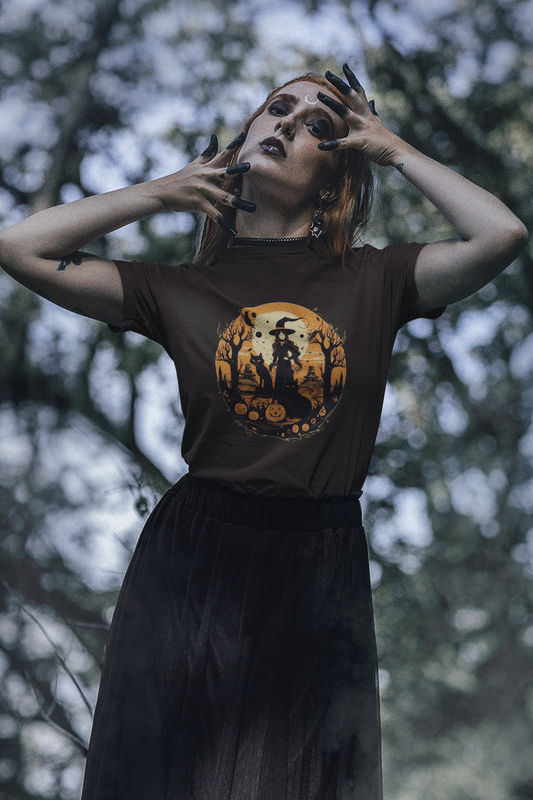 Vintage Witch - Unisex Jersey Short Sleeve Tee