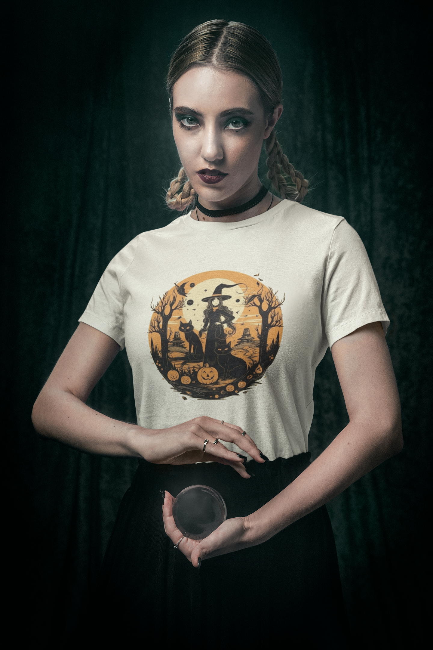 Vintage Witch - Unisex Jersey Short Sleeve Tee